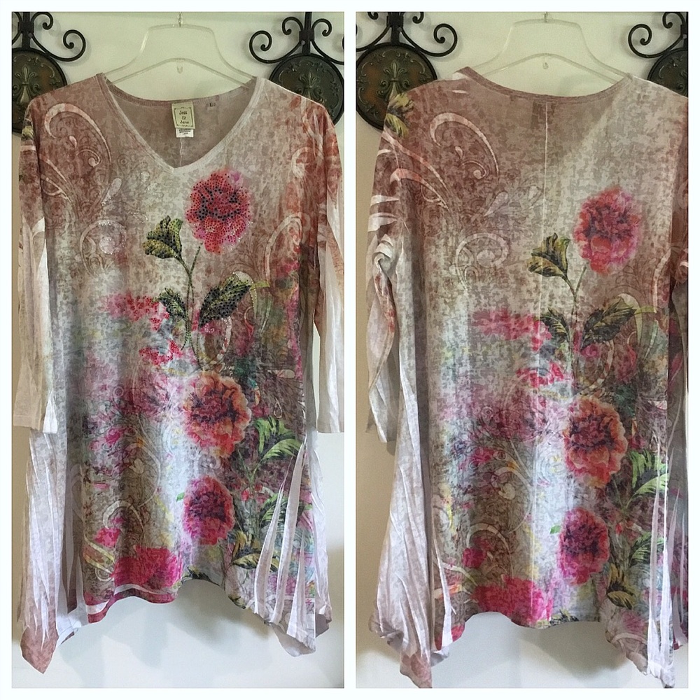 Jess and Jane tunic tee